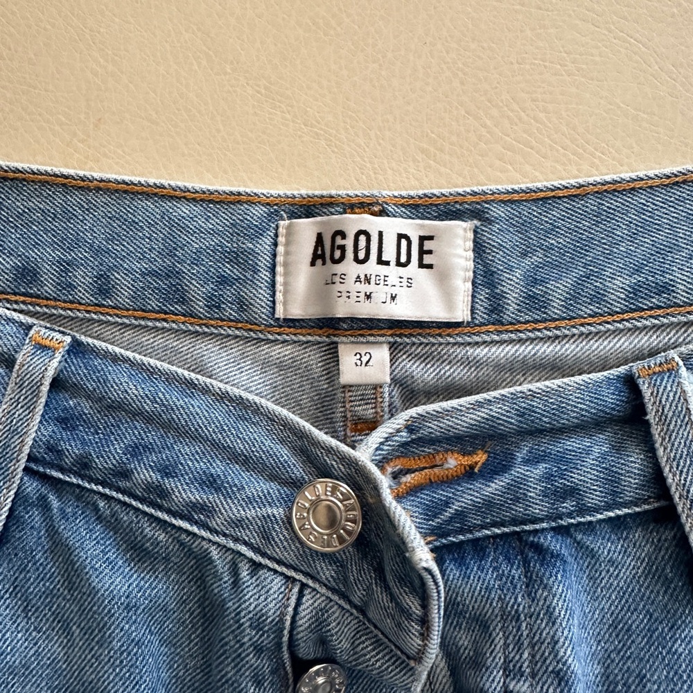 Agolde Light Blue Denim Jeans